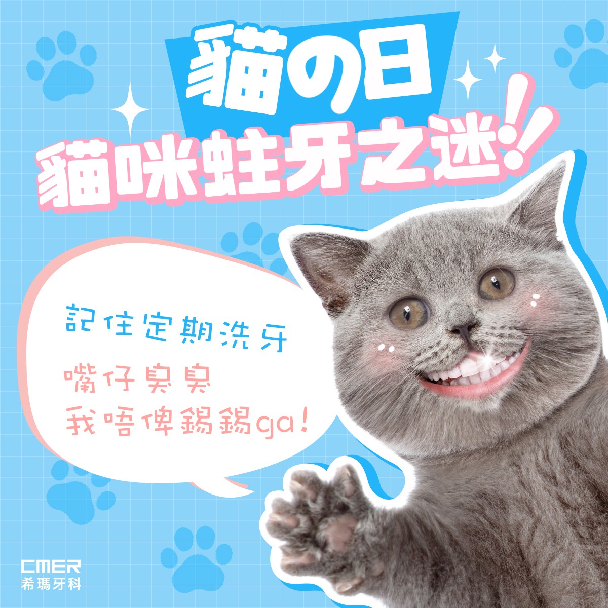 【貓の日】貓咪蛀牙之迷？